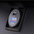 Зарядно за кола (YL0223080037) (2 броя) - Lisen - USB, Type-C, PD36W, Q3.0, 12V/24V - Черно