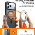 Torras - Ostand Magnetic Ring - Въртяща се на 360° стойка, държач за телефон/ръкохватка, лесно закрепване - тъмносин
