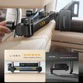 Стойка за кола (YL0423090004) за подглавник - Lisen - 360° ротация, за телефон и таблет до 12.9 - Черно
