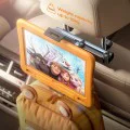 Стойка за кола (YL0423090004) за подглавник - Lisen - 360° ротация, за телефон и таблет до 12.9 - Черно