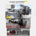 Стойка за кола (YL0423090004) за подглавник - Lisen - 360° ротация, за телефон и таблет до 12.9 - Черно