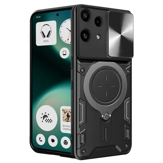 Калъф за Nothing Phone (3a) Lite - Techsuit CamGuard Pro - Черен