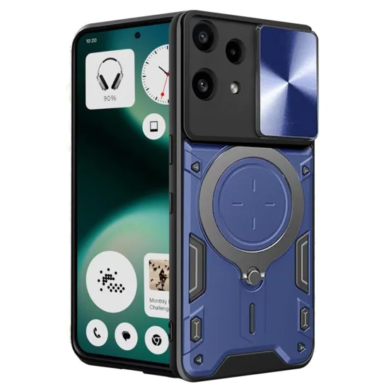 Калъф за Nothing Phone (3a) Lite - Techsuit CamGuard Pro - Син