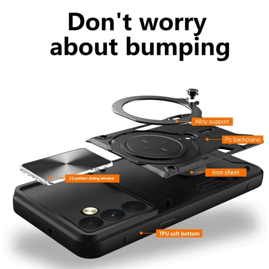 Калъф за Nothing Phone (3a) Lite - Techsuit CamGuard Pro - Син