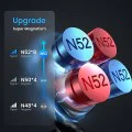 Стойка за кола (YL0222060002) за вентилация - Lisen - MagSafe, многоъгълна настройка, N52 магнити - Черно