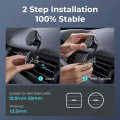 Стойка за кола (YL0222060002) за вентилация - Lisen - MagSafe, многоъгълна настройка, N52 магнити - Черно