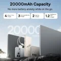 Външна батерия Baseus EnerFill FC41 (E0028N03) - два USB-C кабела, бързо зареждане, 100W, 20000mAh - Черен
