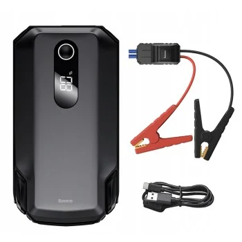 Jump Starter Baseus Super Energy Max (C0120500) - 20000mAh, 12V, за до 8L бензин / 4L дизел - Черен