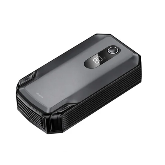 Jump Starter Baseus Super Energy Max (C0120500) - 20000mAh, 12V, за до 8L бензин / 4L дизел - Черен