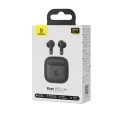 Безжични слушалки Baseus Bass BS2 Lite (A0010A02) - Bluetooth 6.0, SuperBass, 2-Mic ENC, IP55 - Черни
