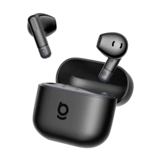 Безжични слушалки Baseus Bass BS2 Lite (A0010A02) - Bluetooth 6.0, SuperBass, 2-Mic ENC, IP55 - Черни