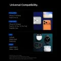 Безжична зарядна станция Spigen Essential EF323MQ (ACH10398) - MagSafe, Qi2.2, 3in1, 25W - Черна