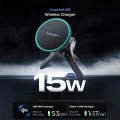 Стойка за кола с безжично зареждане Spigen Essential EV15MAQ (ACP10513) - MagSafe, Qi2, 15W - Черна