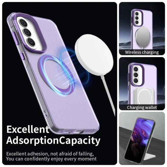 Калъф за Samsung Galaxy A37 5G - CandyCase MagSafe - Techsuit - Лилав