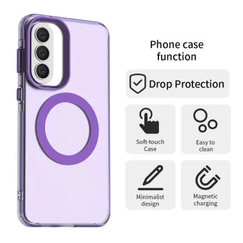 Калъф за Samsung Galaxy A37 5G - CandyCase MagSafe - Techsuit - Лилав