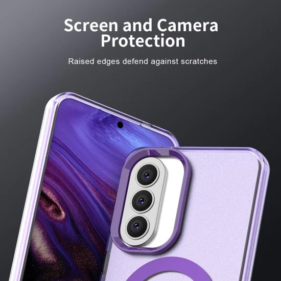 Калъф за Samsung Galaxy A37 5G - CandyCase MagSafe - Techsuit - Лилав
