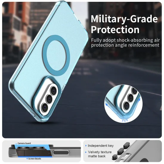 Калъф за Samsung Galaxy A37 5G - CandyCase MagSafe - Techsuit - Син