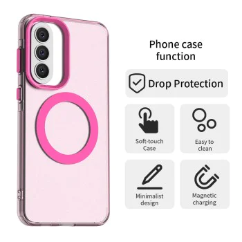 Калъф за Samsung Galaxy A37 5G - CandyCase MagSafe - Techsuit - Розов