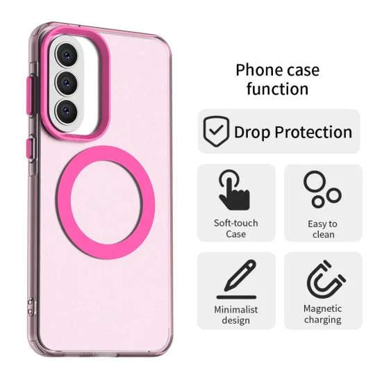 Калъф за Samsung Galaxy A37 5G - CandyCase MagSafe - Techsuit - Розов