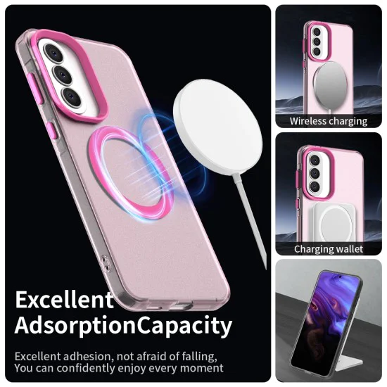 Калъф за Samsung Galaxy A37 5G - CandyCase MagSafe - Techsuit - Розов