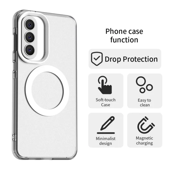 Калъф за Samsung Galaxy A37 5G - CandyCase MagSafe - Techsuit - Бял