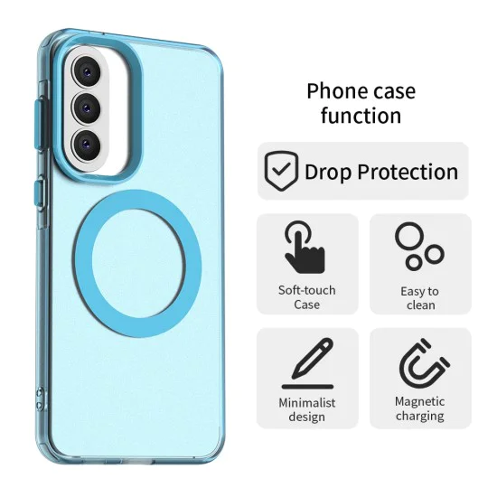 Калъф за Samsung Galaxy A57 5G - CandyCase MagSafe - Techsuit - Син