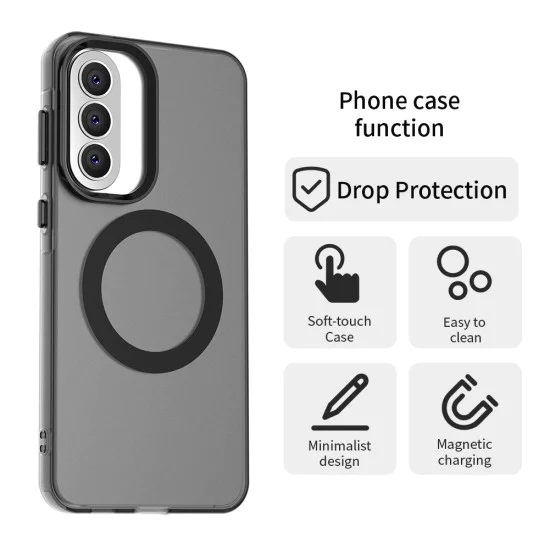 Калъф за Samsung Galaxy A57 5G - CandyCase MagSafe - Techsuit - Черен