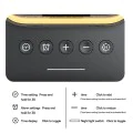 Стойка за безжично зареждане Yesido DS37 - Fast Charge, за iPhone, AirPods, Earbuds, Soft Night Light, 25W - Черна