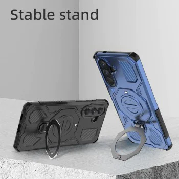 Калъф за Samsung Galaxy A57 5G - Carbon Shield PRO - Techsuit - Прозрачен розов