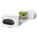 Безжична колонка Yesido YSW38 - Bluetooth 5.3, RGB Lighting, TWS, TF Card, USB, AUX, 2000mAh, 30W - Черна