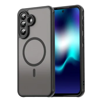 Калъф за Samsung Galaxy A37 5G - HaloFrost II MagSafe - Techsuit - Черен