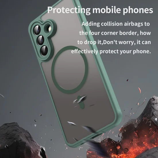 Калъф за Samsung Galaxy A57 5G - HaloFrost II MagSafe - Techsuit - Зелен