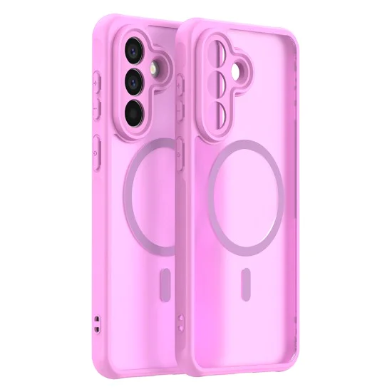 Калъф за Samsung Galaxy A57 5G - HaloFrost II MagSafe - Techsuit - Розов