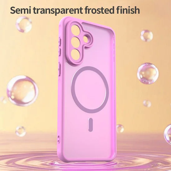 Калъф за Samsung Galaxy A57 5G - HaloFrost II MagSafe - Techsuit - Розов