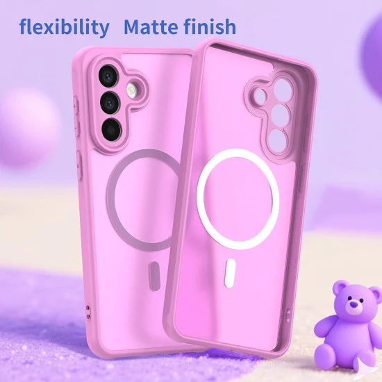 Калъф за Samsung Galaxy A57 5G - HaloFrost II MagSafe - Techsuit - Розов