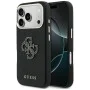 Калъф за iPhone 17 Pro - Guess Hardcase Resin Logo - Черен