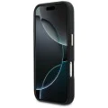 Калъф за iPhone 17 Pro - Guess Hardcase Resin Logo - Черен