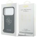 Калъф за iPhone 17 Pro Max - Guess Hardcase Resin Logo - Черен