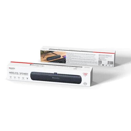 Безжична колонка Yesido YSW42 - Bluetooth 5.3, Type-C, TF, 2000mAh, 20W - Черна