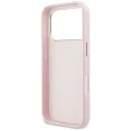 Калъф за iPhone 17 Pro Max - Guess Hardcase Resin Logo - Розов