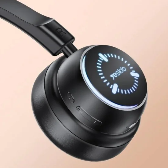 Безжични слушалки Yesido EP15 - за деца, с Bluetooth, 40mm Speakers, 300mAh - Черни