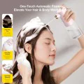 Електрически диспенсър за пяна Deerma CP01 - за грижа за кожата, 1200mAh, 5W, 300ml, IPX6, USB Type-C - Розов
