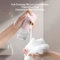 Електрически диспенсър за пяна Deerma CP01 - за грижа за кожата, 1200mAh, 5W, 300ml, IPX6, USB Type-C - Розов