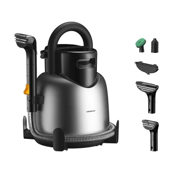Парочистачка Deerma BY700 S - 13000Pa, 1700W, висока температура, 3 режима, 5 четки, самопочистване - Черна