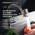 Филтър за вода за чешма Deerma LT01 - двойна филтрация, 2 режима на работа, Air-phase Pressurized Flow, 720° - Сив