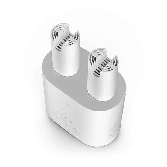 Сушилня за обувки Deerma (HX10W) - двойна, озонова стерилизация, 4 режима - Бяла