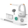 Ръчна парочистачка Deerma ZQ01 - елиминира 99,99% бактерии, 1300W, 100°C, 36g/min поток на парата - Бяла