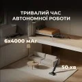 Безжична прахосмукачка Deerma VX100 Ultra - Dry & Wet Cleaning, 20000Pa, 300W, Auto Brush Wash, 6x4000mAh, IPX6 - Черна