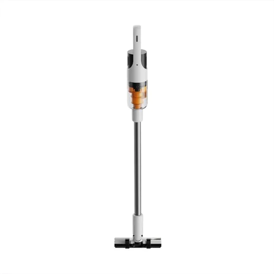 Безжична прахосмукачка Deerma T10W - 20000Pa, 265W, 2200mAh, дигитален мотор, 2 режима, HEPA H13 - Бяла