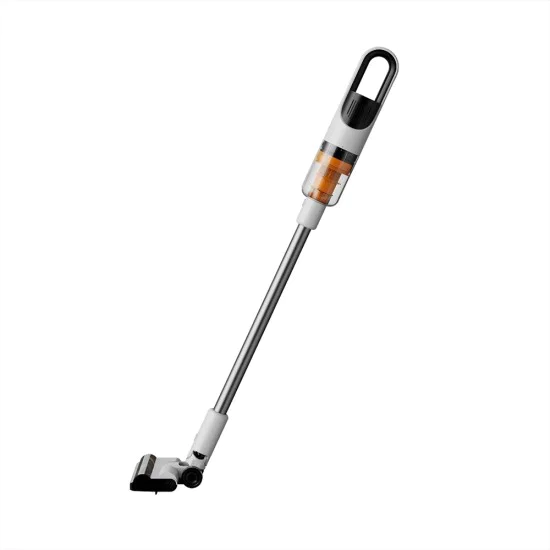 Безжична прахосмукачка Deerma T10W - 20000Pa, 265W, 2200mAh, дигитален мотор, 2 режима, HEPA H13 - Бяла